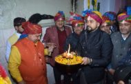 केंद्रीय वित्त राज्य मंत्री अनुराग ठाकुर ने किया सुजानपुर होली का शुभारंभ