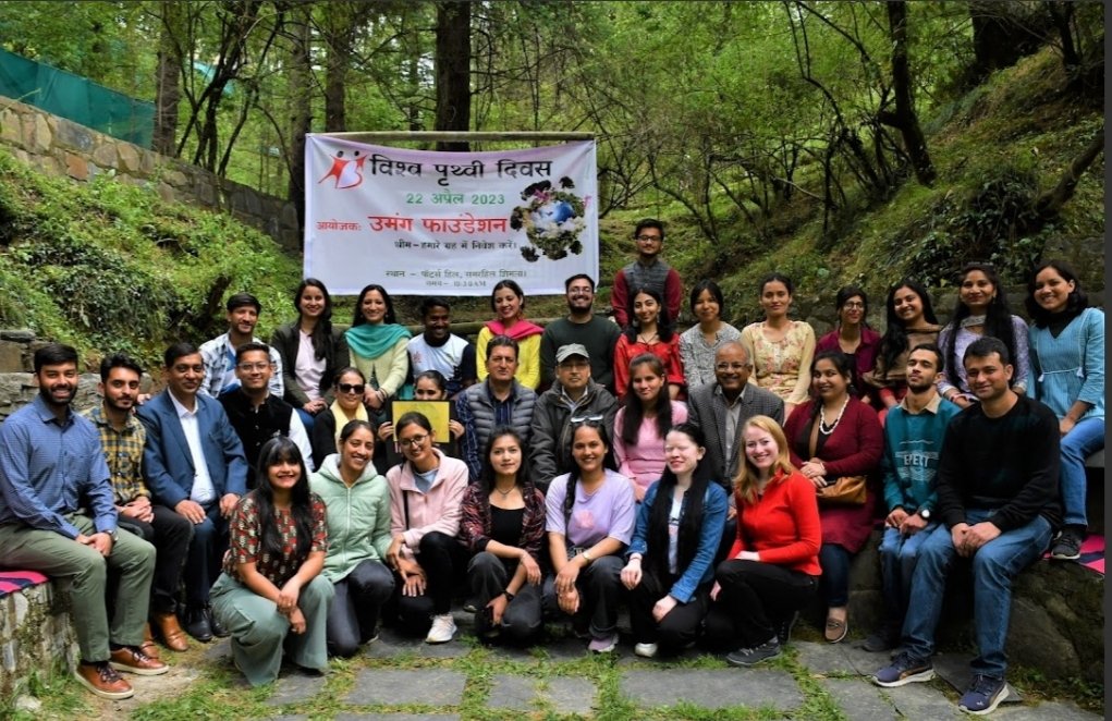 दिव्यांगों समेत अनेक युवाओं ने ली पृथ्वी को बचाने की शपथ